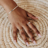 Heartbeat Stacking Ring | Sterling Silver