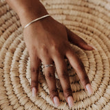 Evil Eye Ring | Sterling Silver & Cubic Zirconia
