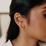 Love Knot Earrings (oxidized)