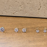 CZ Studs | 14k Solid Gold