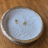 Diamondcut Heart Studs | 10k Solid Gold