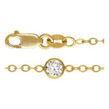CZ Station Necklace | Olaeda