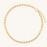 Disk Anklet | Gold Filled