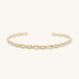 Apepi Mixed Metal Cuff Bracelet