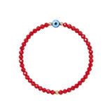 Evil Eye Gold Filled & Crystal Bracelet