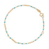 Enamel Bracelet | 10k Solid Gold