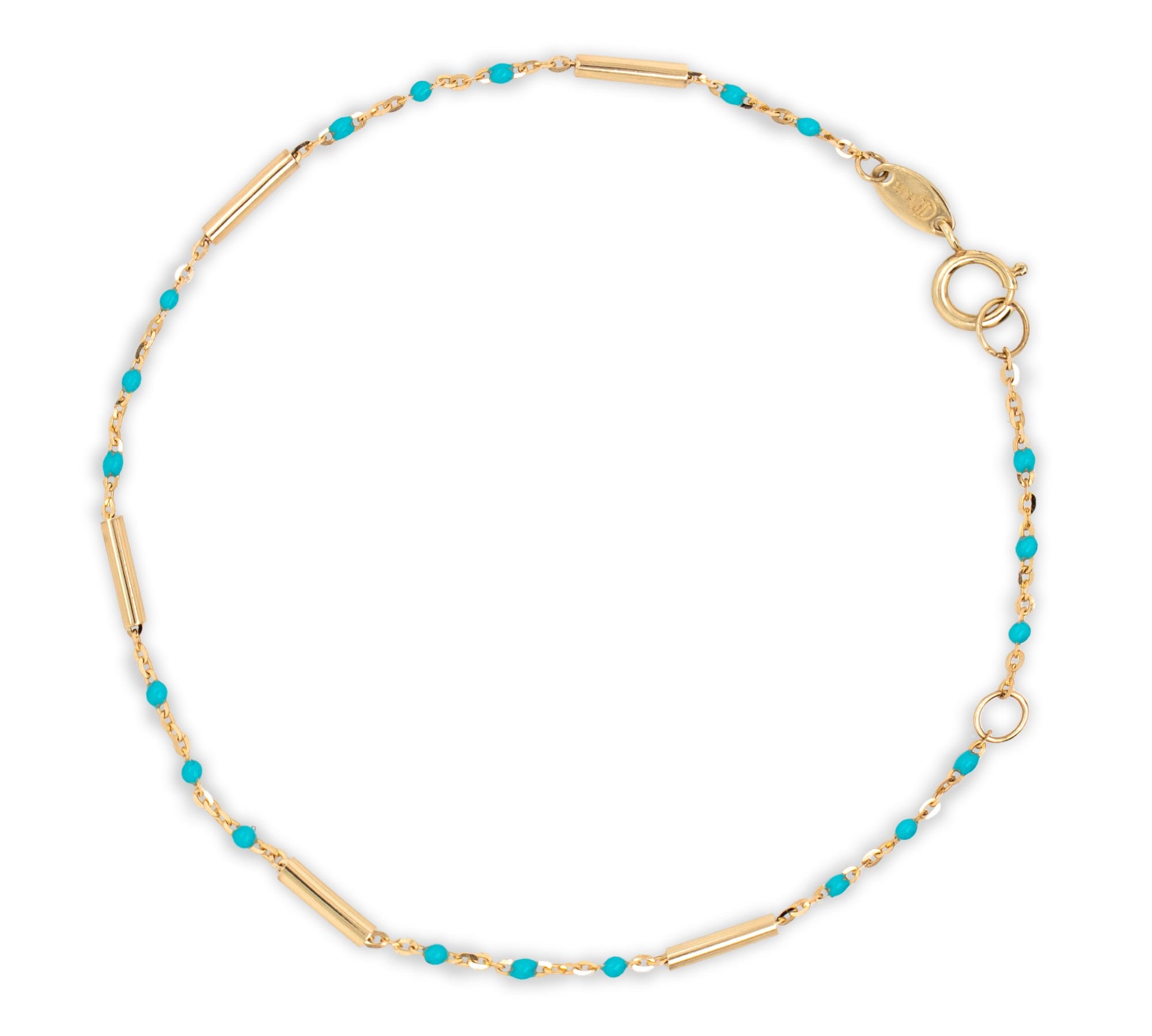 Enamel Bracelet | 10k Solid Gold