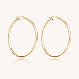 Large Hoop Earrings | 14k Gold Filled | The Lara
