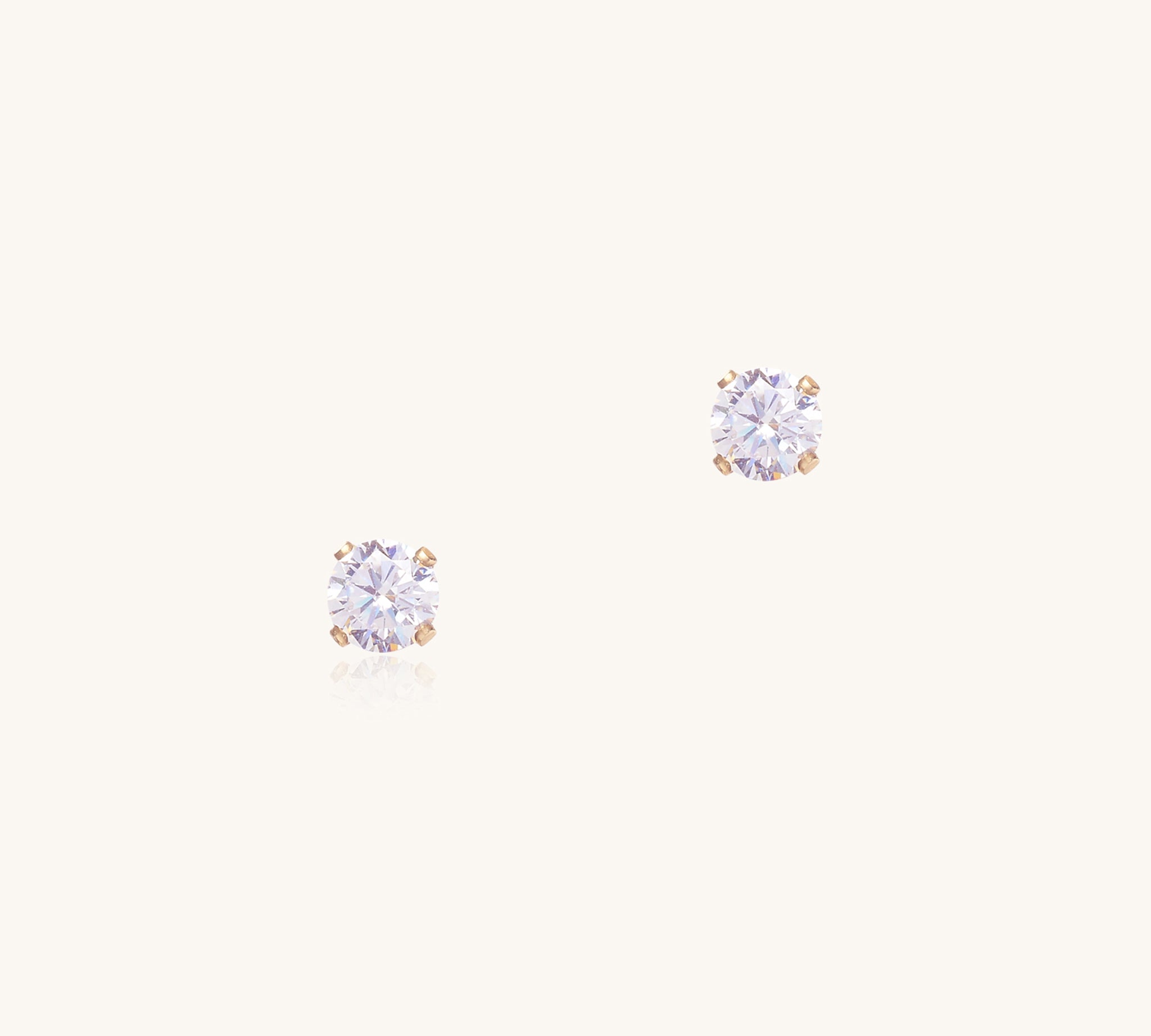 Cubic Zirconia Studs GF