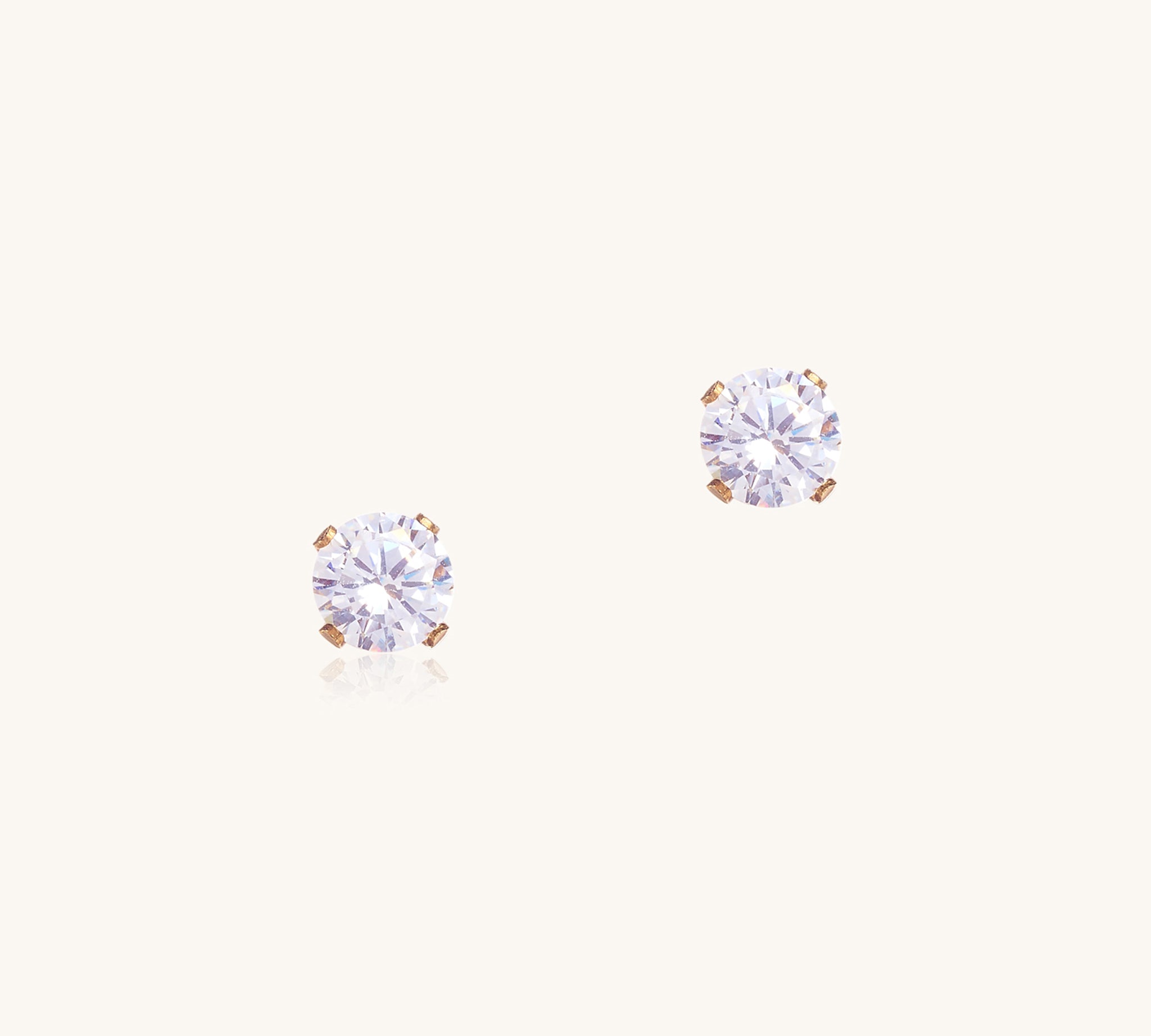 Cubic Zirconia Studs GF