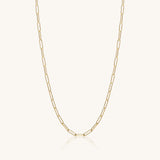 Mini paperclip choker