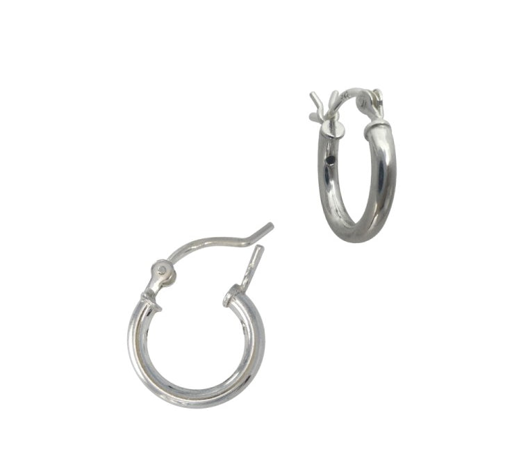 Gold Filled Huggie Hoop Earrings | The Vicky
