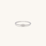 Evil Eye Ring | Sterling Silver & Cubic Zirconia