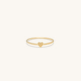 Heart stacking ring