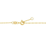 Rope Anklet | 10k Solid Gold