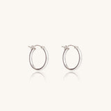 European Hoop Earrings | 14k Gold Filled