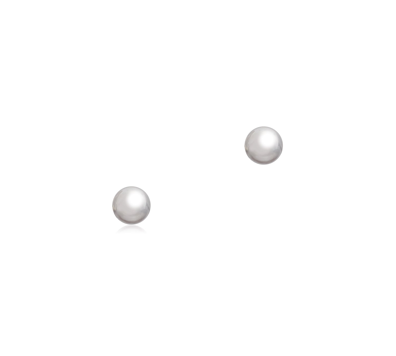 Sterling Silver Ball Studs