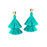 Double Tassel Drop Earrings | Double Take