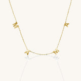 Floating Mama Necklace | 10k Solid Gold