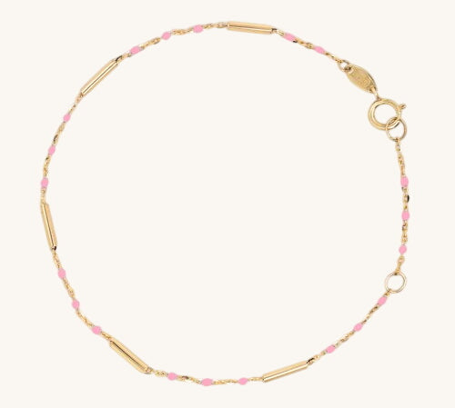 Enamel Bracelet | 10k Solid Gold