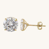 CZ Studs | 14k Solid Gold