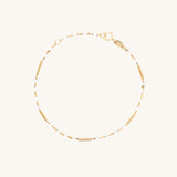 Enamel Bracelet | 10k Solid Gold