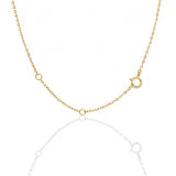 Floating Mama Necklace | 10k Solid Gold