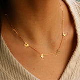 Floating Mama Necklace | 10k Solid Gold