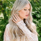 Melina cubic zirconia earrings