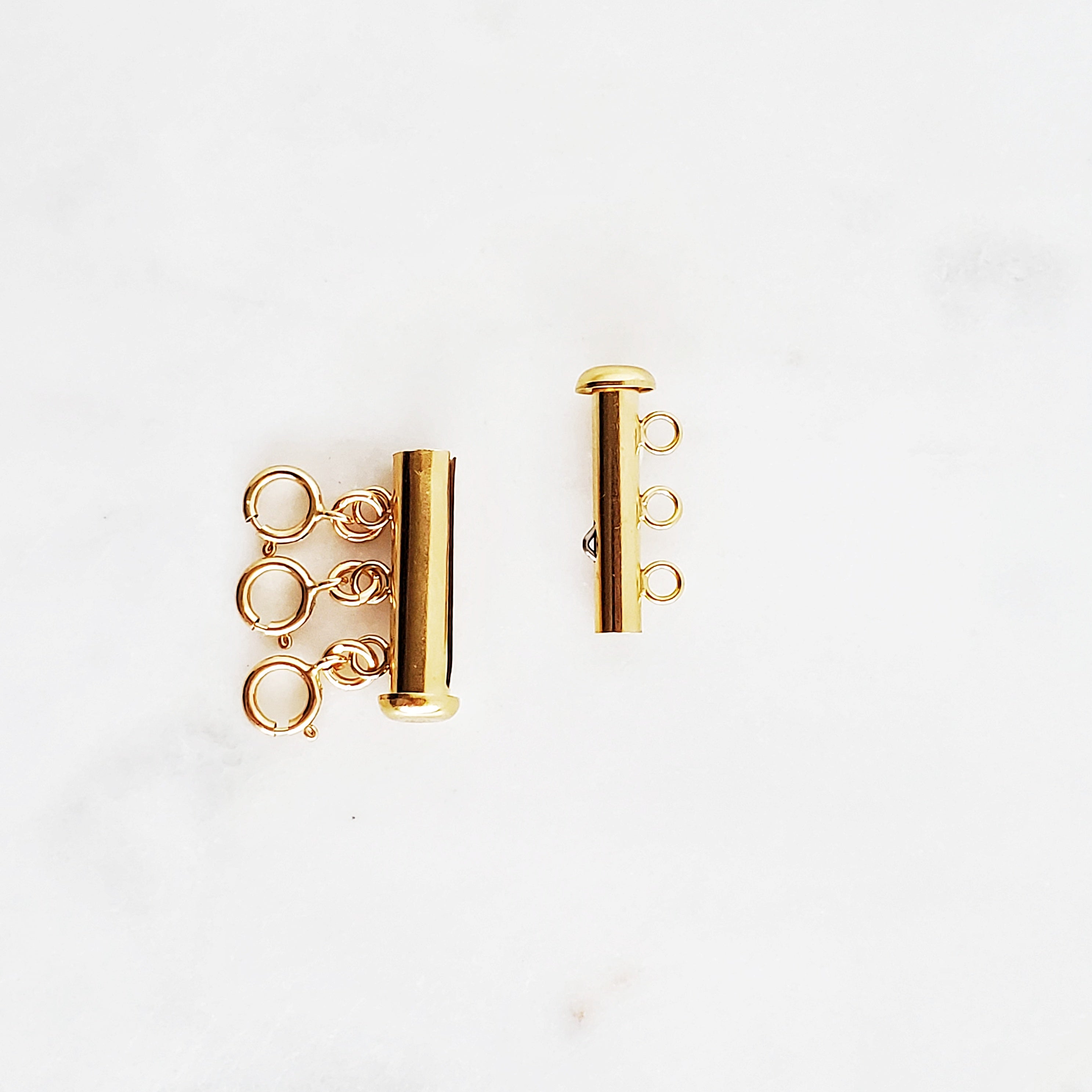 gold filled necklace detangler 