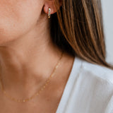 Minimal U Hoops | 10k Solid Gold